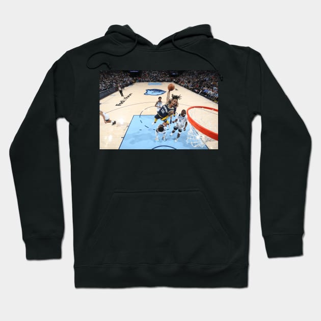 Ja Morant Dunk vs Minnesota Hoodie by GrizzlyPeakApparel